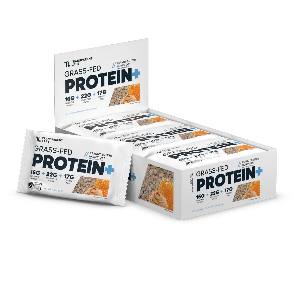 Grass-Fed Protein+ Bars