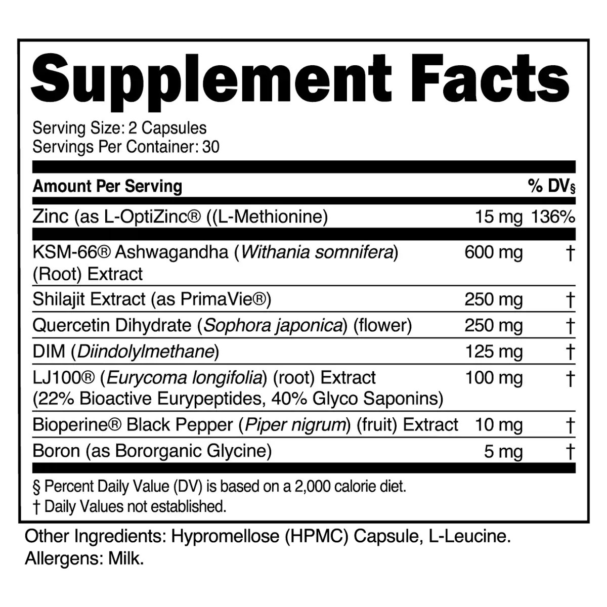 Vitality Testosterone Support