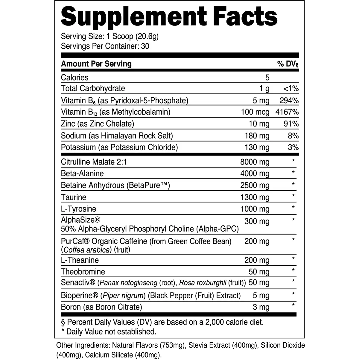 Bulk Pre-Workout