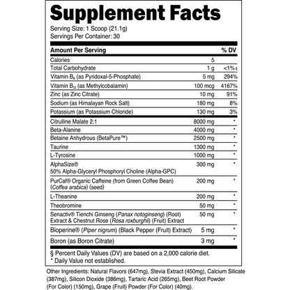 Bulk Pre-Workout