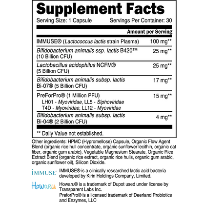 Synbiotic 3-in-1 for Gut & Immune Health