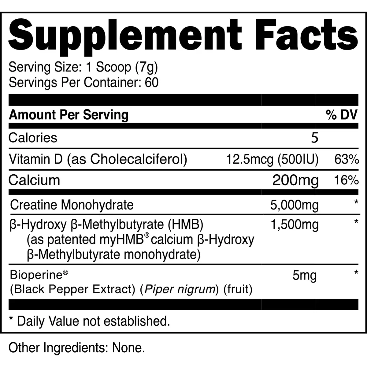 Creatine HMB
