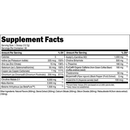 Lean Pre-Workout