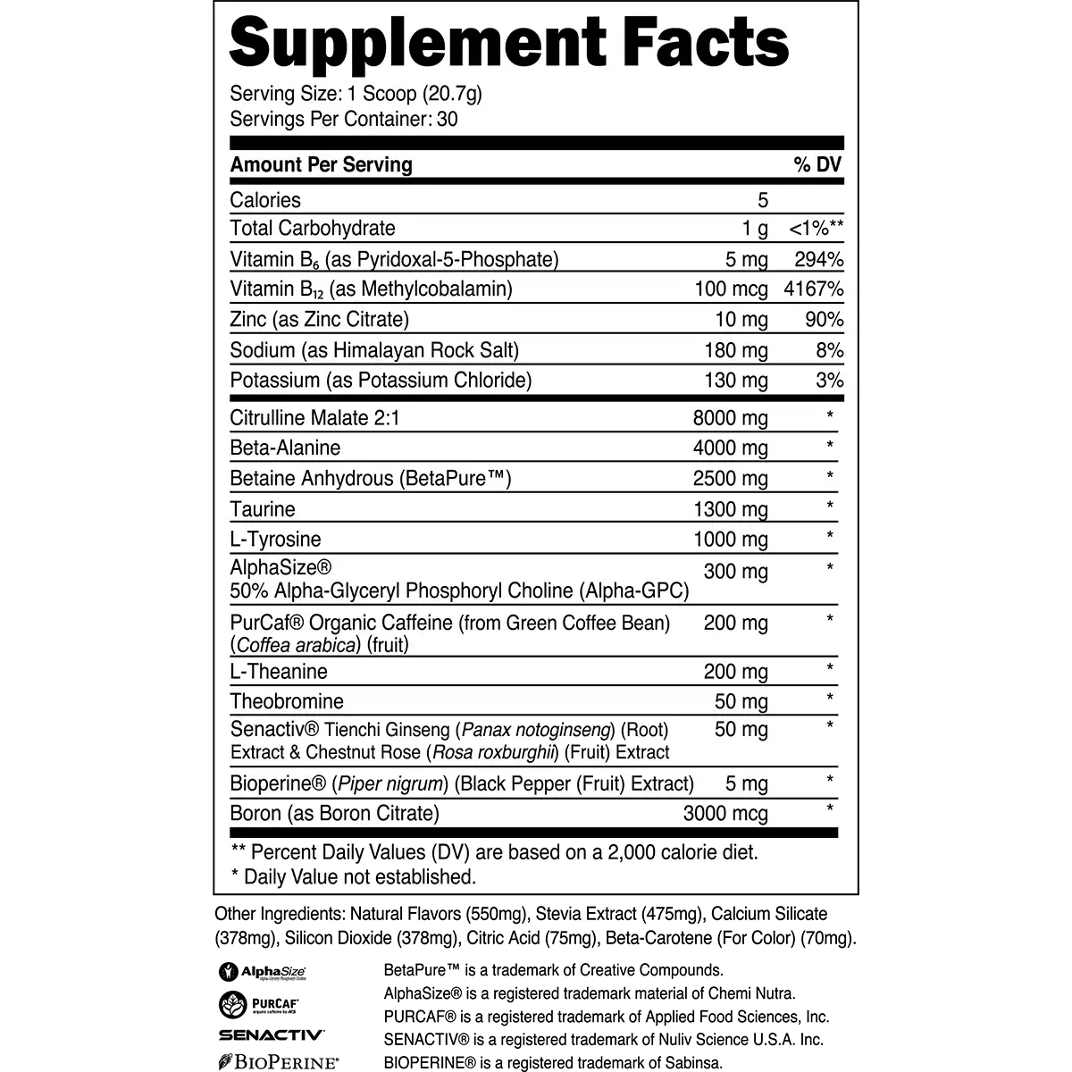 Bulk Pre-Workout