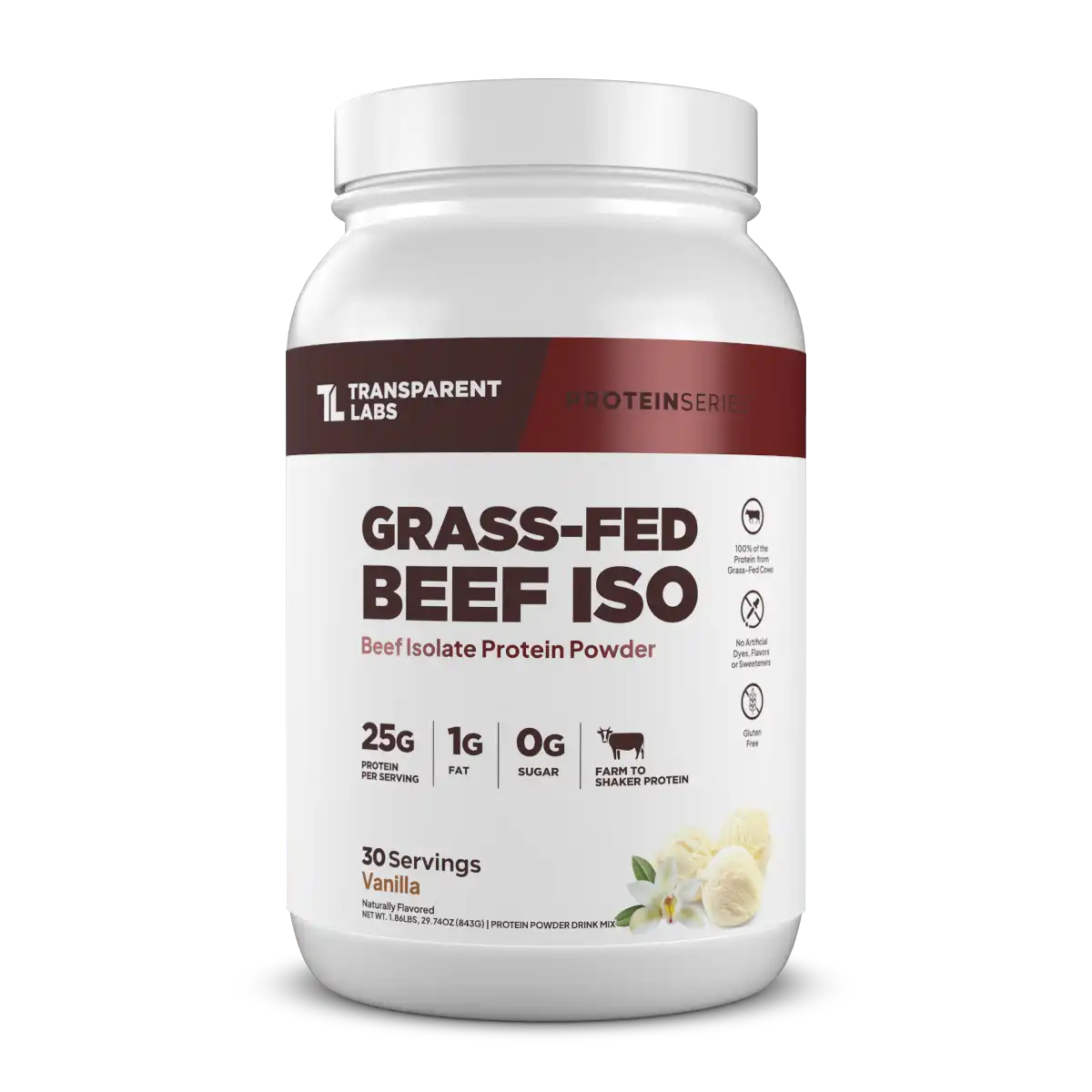 Grass-Fed Beef Protein Isolate