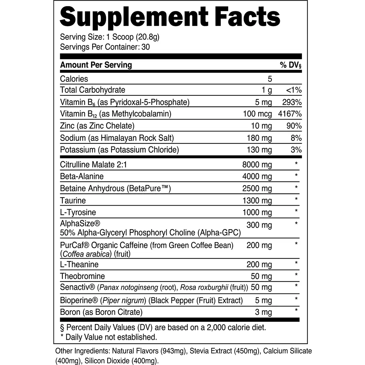 Bulk Pre-Workout
