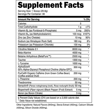 Bulk Pre-Workout