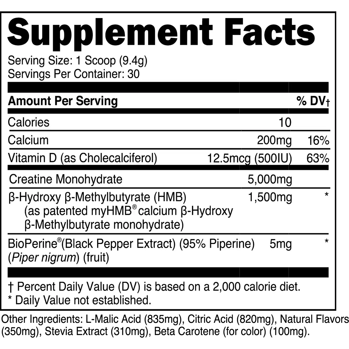 Creatine HMB