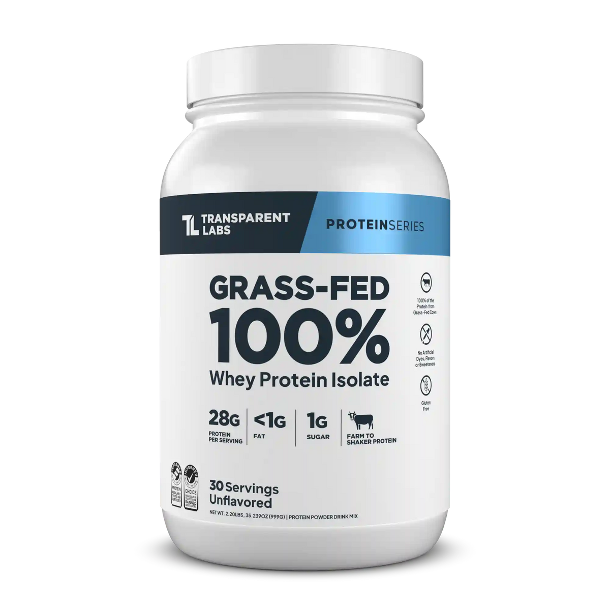Grass-Fed Whey Protein Isolate