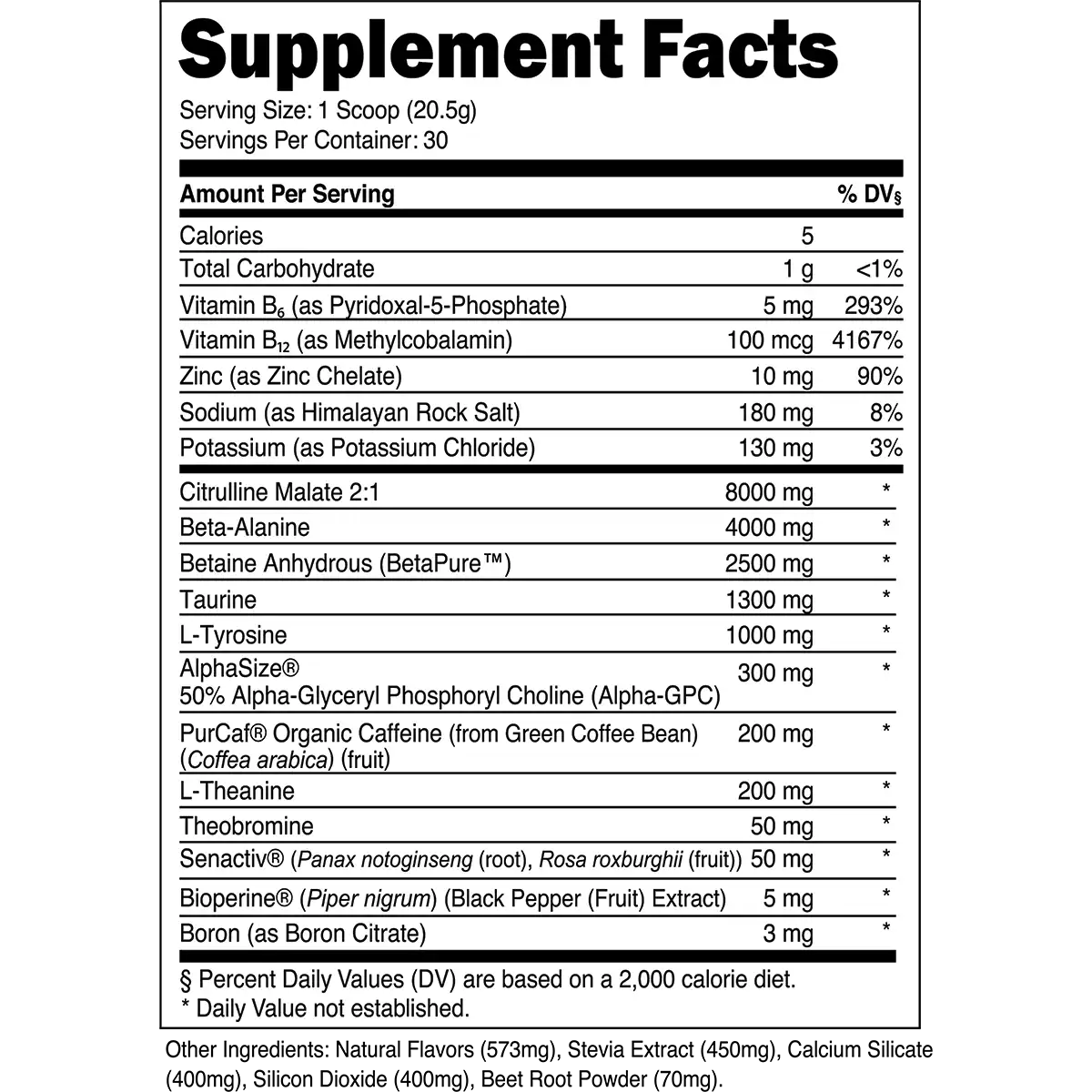 Bulk Pre-Workout