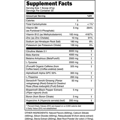 Bulk Black Pre-Workout