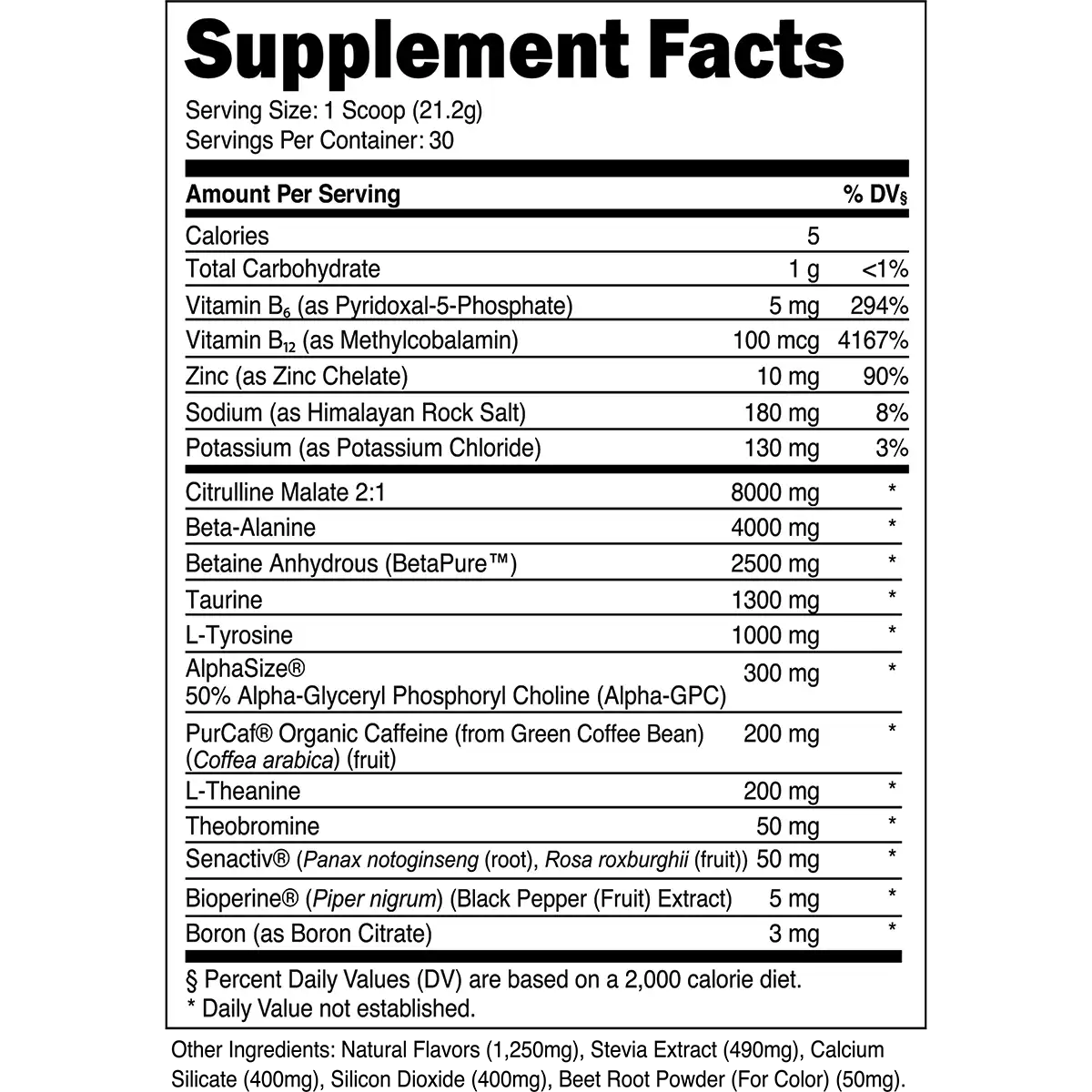 Bulk Pre-Workout