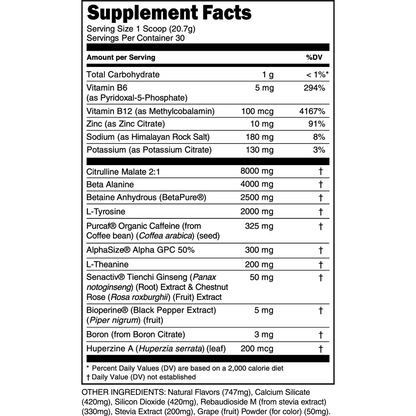 Bulk Black Pre-Workout