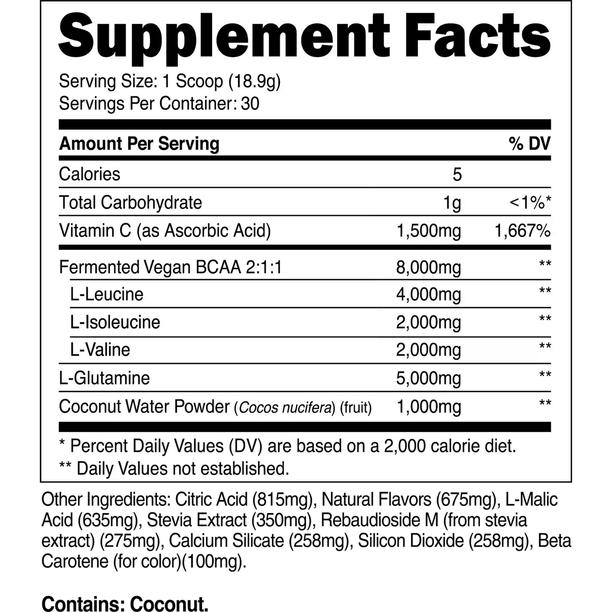 BCAA Glutamine