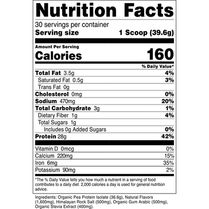 Pea Protein Isolate