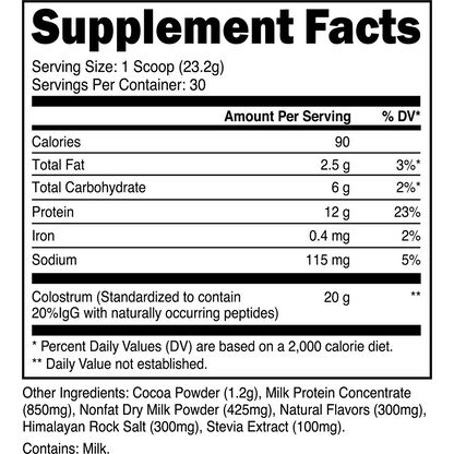 Grass-Fed Colostrum