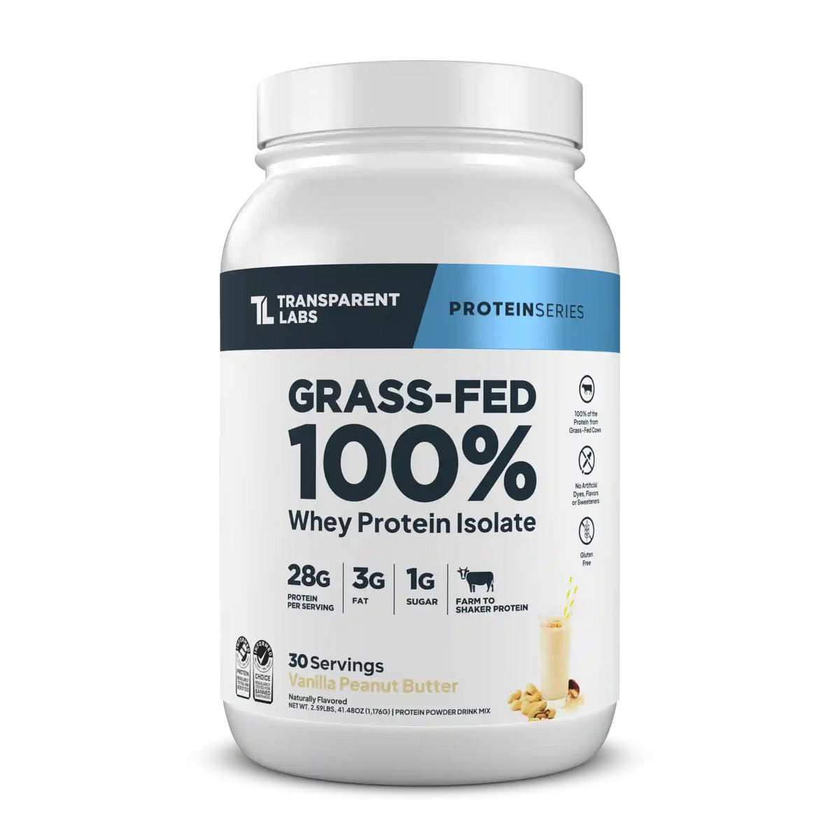 Grass-Fed Whey Protein Isolate
