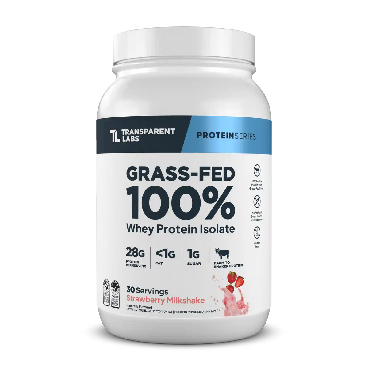 Grass-Fed Whey Protein Isolate