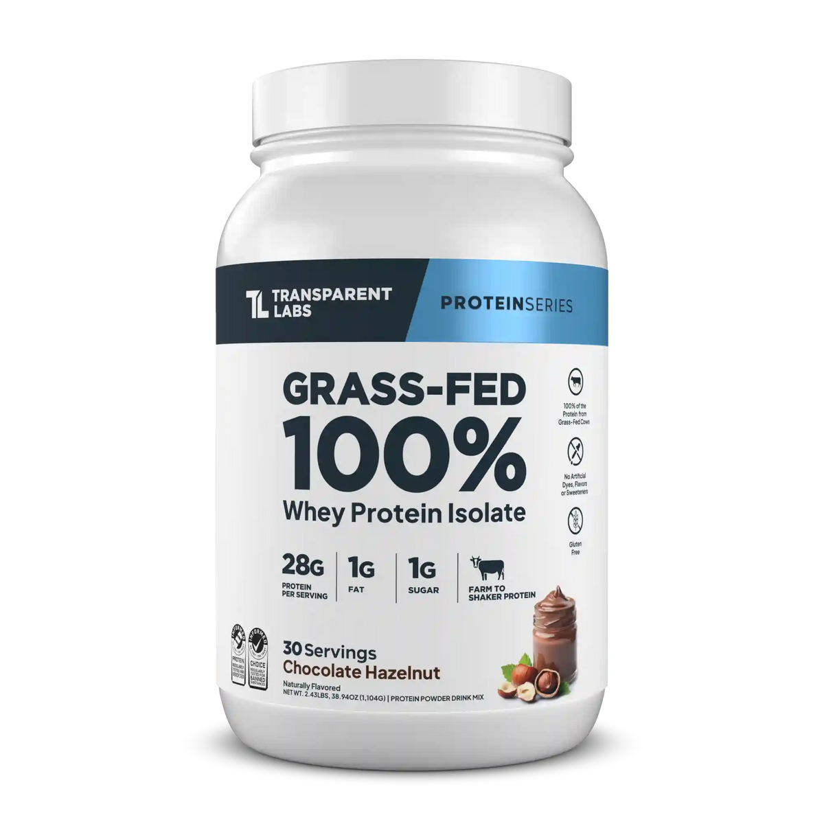 Grass-Fed Whey Protein Isolate