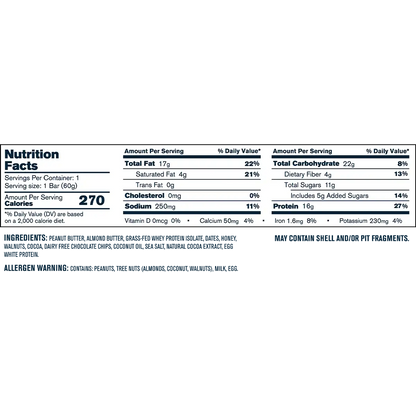 Grass-Fed Protein+ Bars