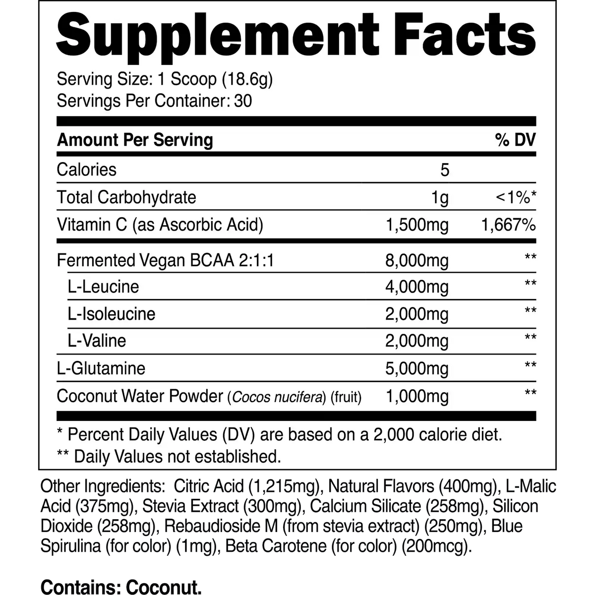 BCAA Glutamine