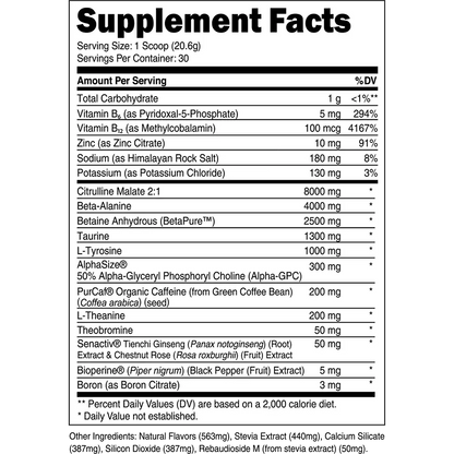 Bulk Pre-Workout