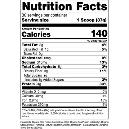 Organic Vegan Plant-Based Protein