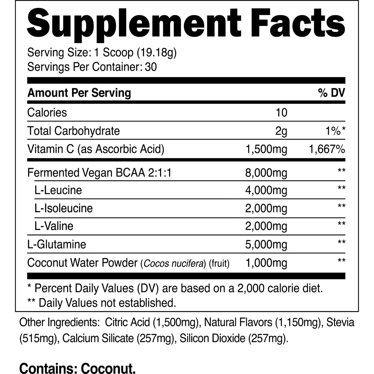 BCAA Glutamine