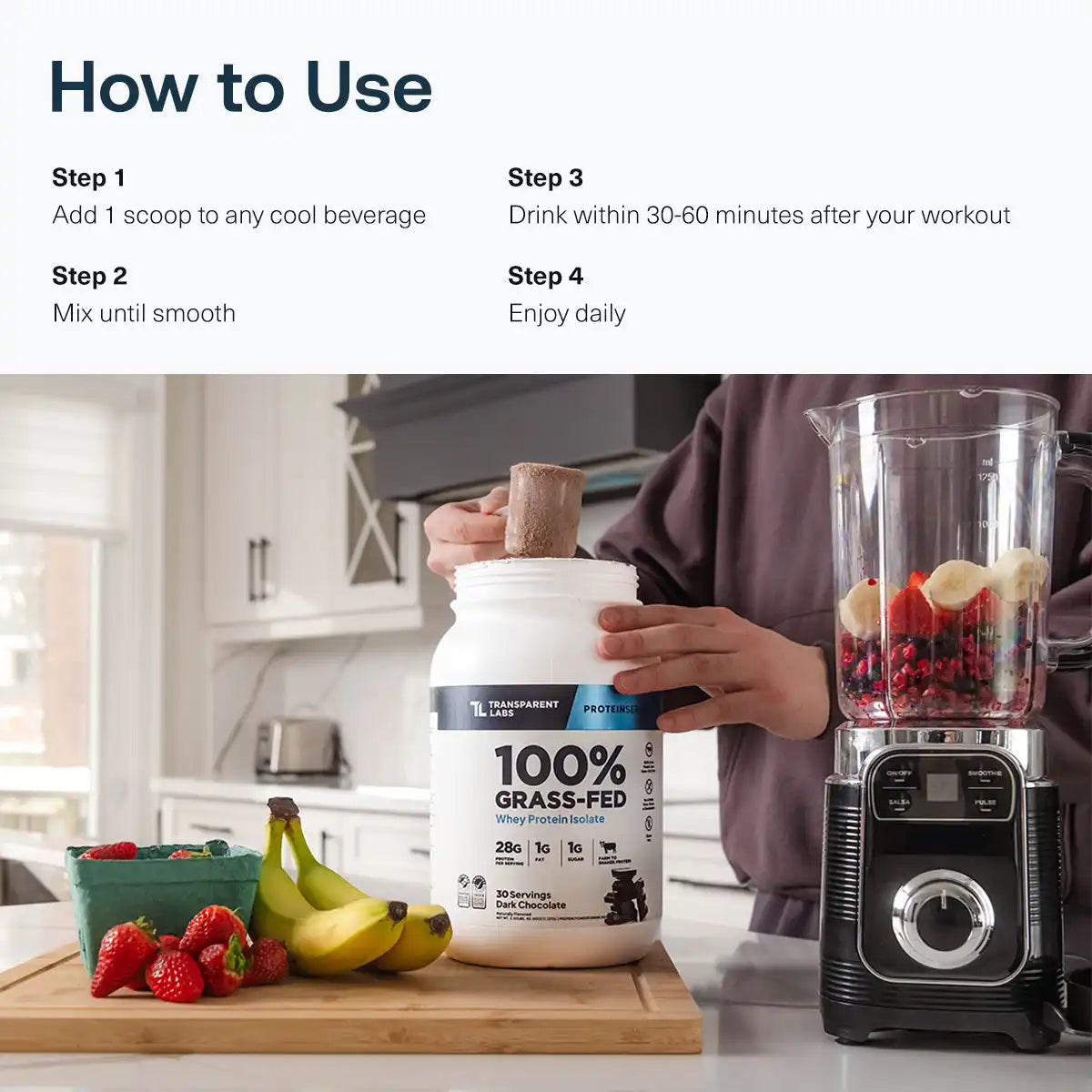 Grass-Fed Whey Protein Isolate