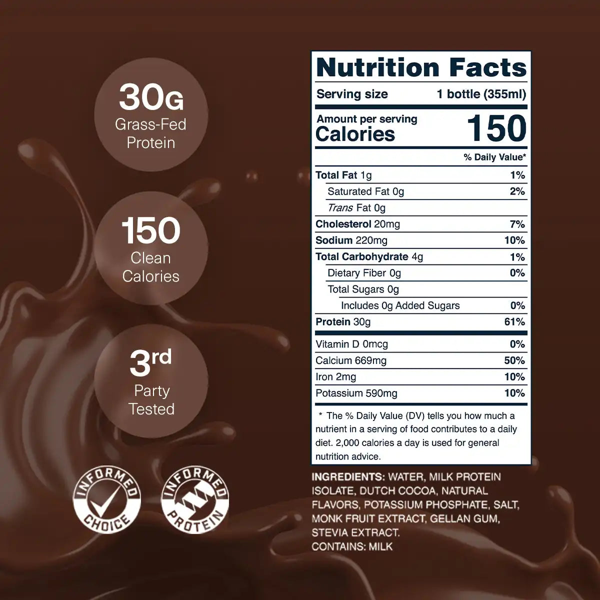 Grass-Fed Protein Shake