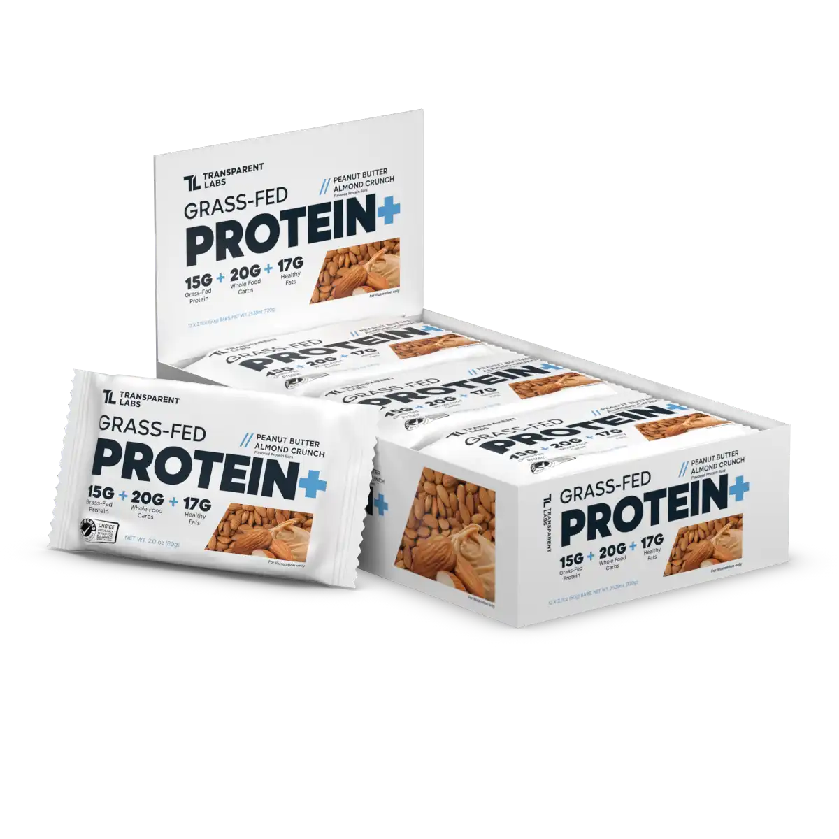 Grass-Fed Protein+ Bars