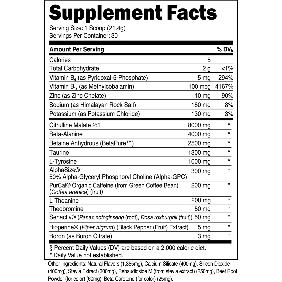 Bulk Pre-Workout