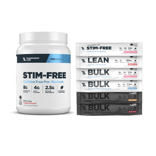 Stim-Free Pre-Workout + Free Variety Pack