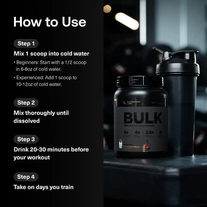 Bulk Black Pre-Workout